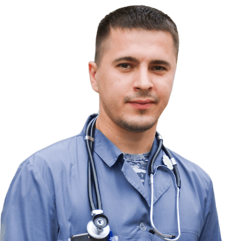 Осипов Егор Дмитриевич - фельдшер клиники Метод Довженко для жителей города Макеевка